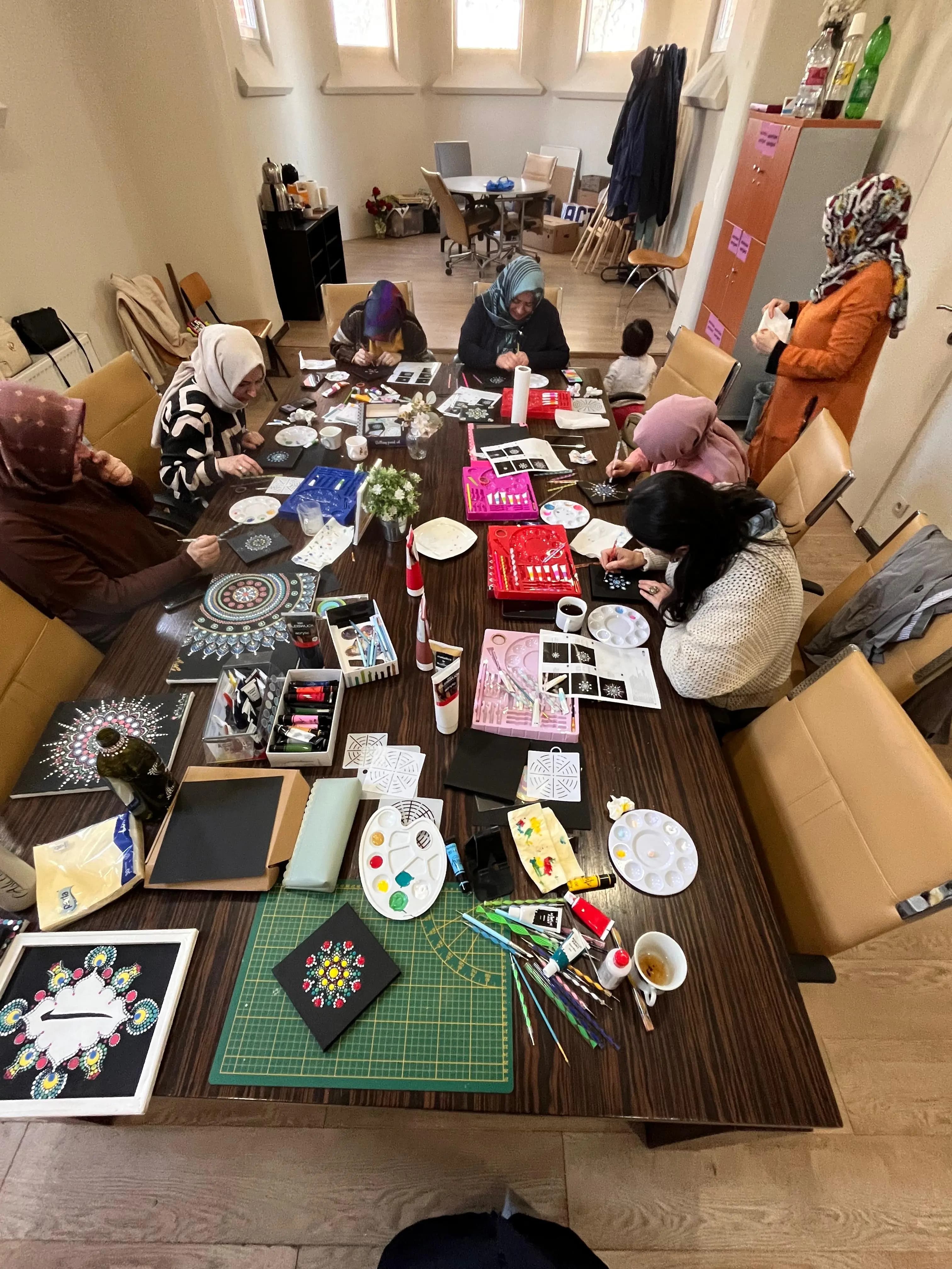 Workshop mandala Limburg 05/04/2025 2