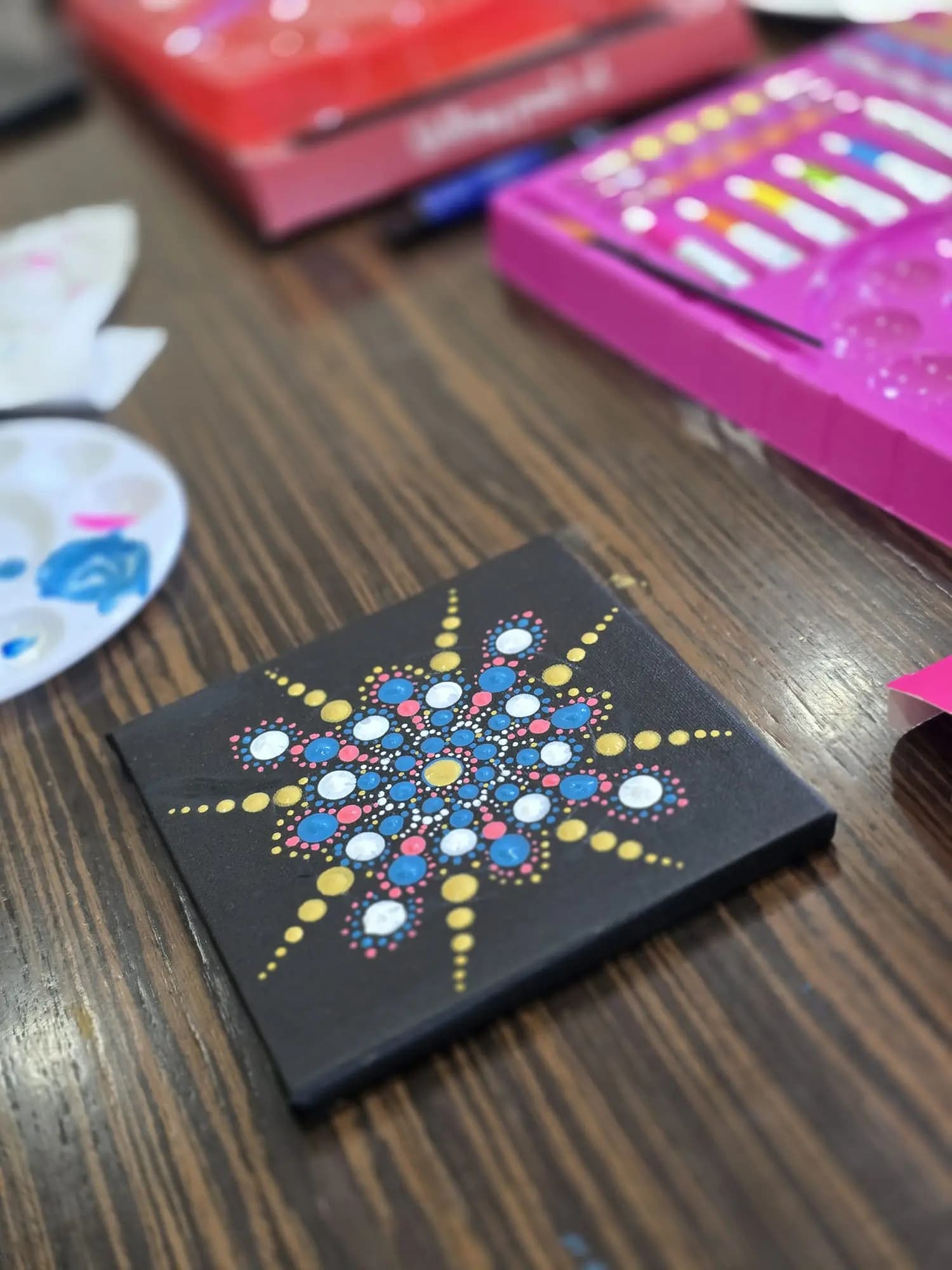 Workshop mandala Limburg 05/04/2025 4