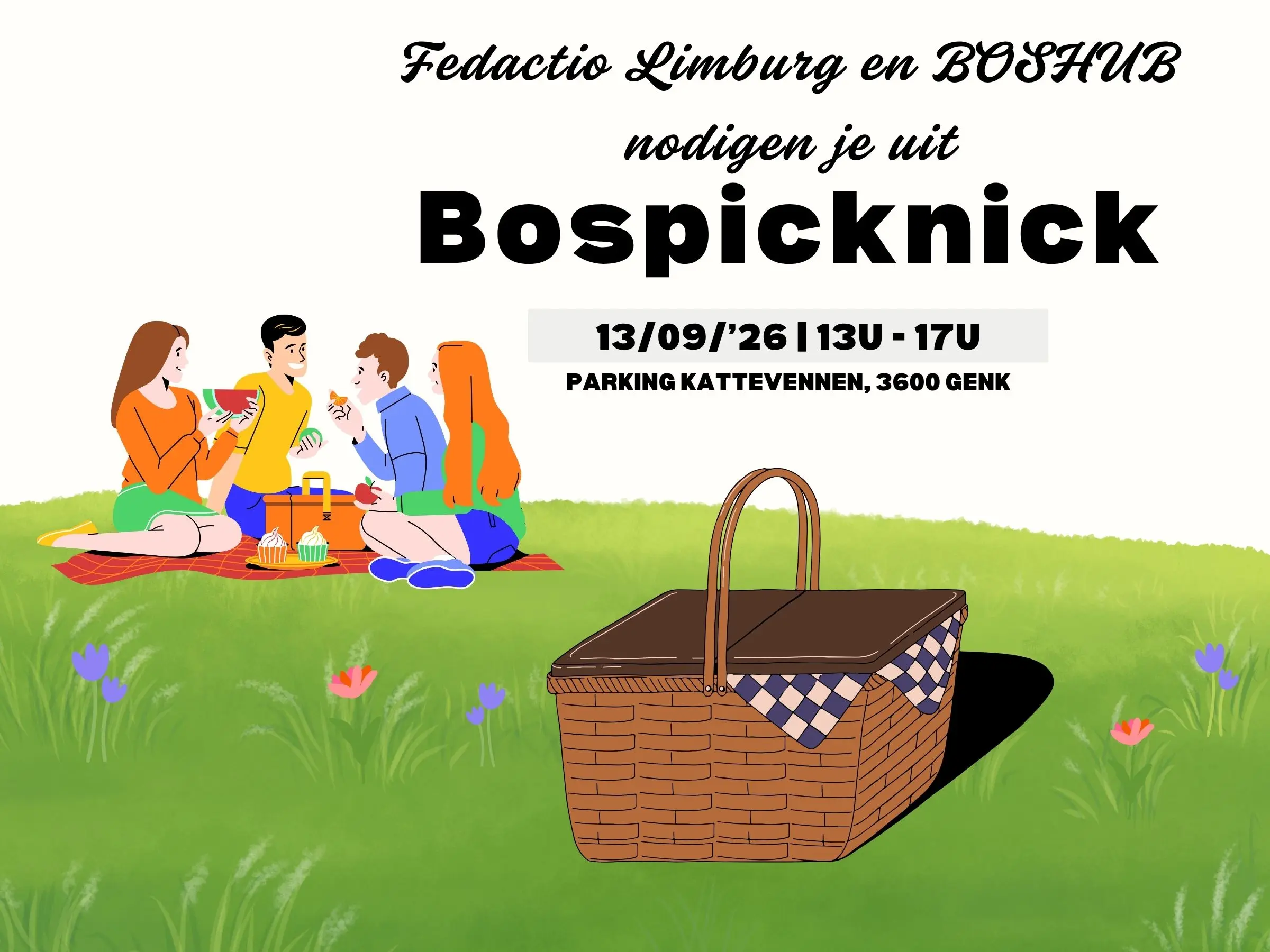Bospicknick 2026 Genk
